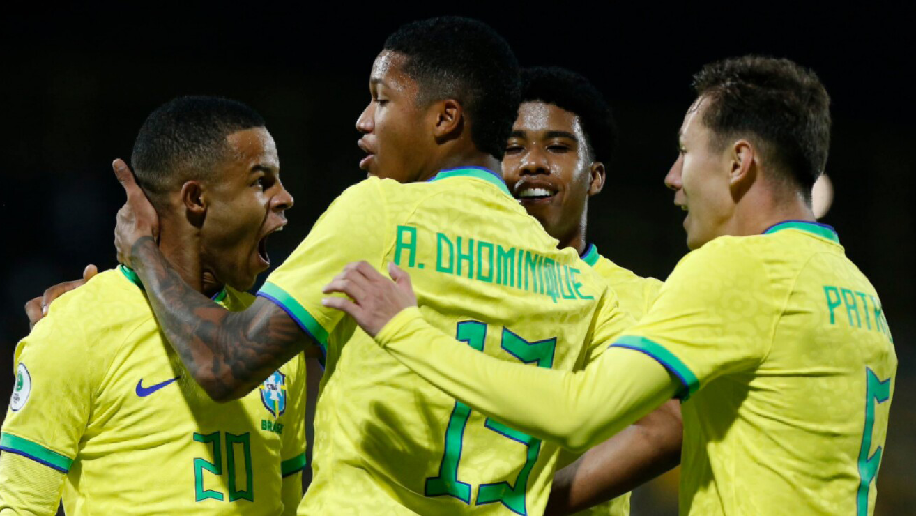 Brasil gana 3-0 a Venezuela y se acerca al Mundial Sub-20