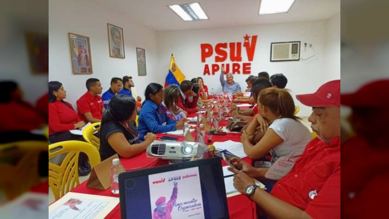 Psuv y Jpsuv Apure realizaron primer encuentro de organizadores