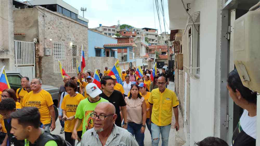 Dirigentes y militantes de Primero Justicia resaltaron importancia de participar en el proceso de primarias