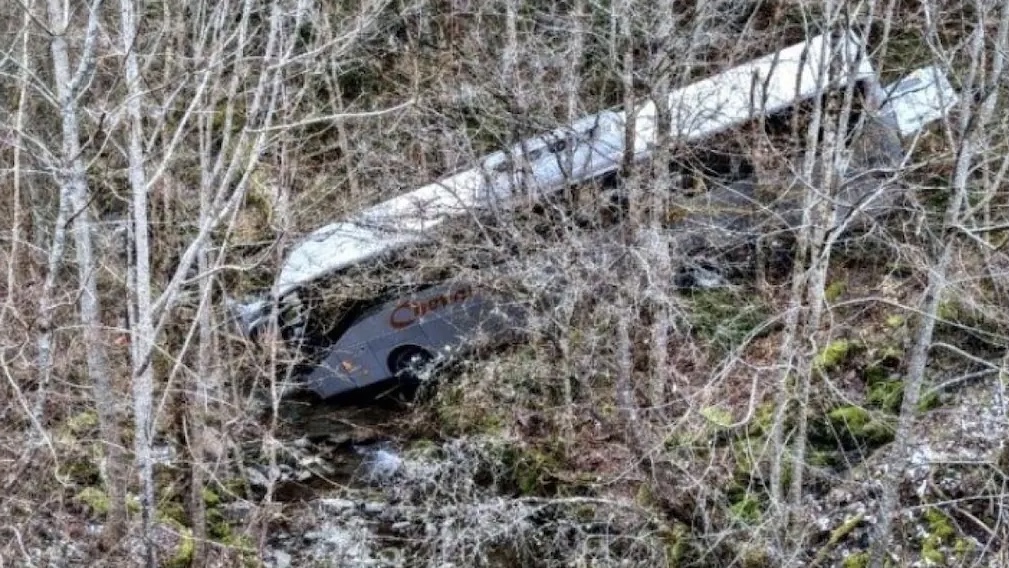 Accidente de un autobús escolar en Francia deja 16 heridos