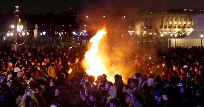 Disturbios y daños a infraestructura pública en última jornada de protestas en Francia