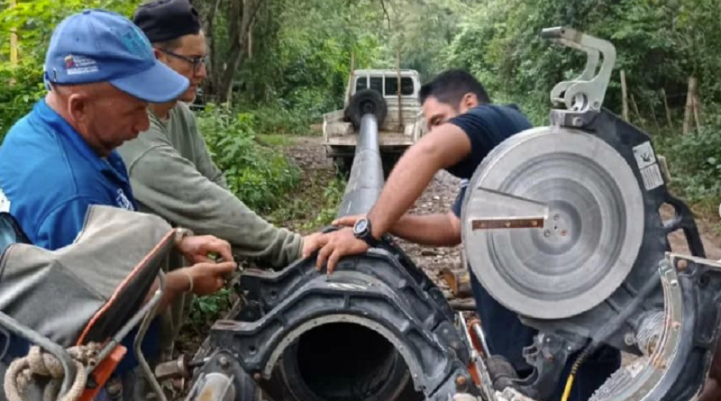 Construcción del acueducto La Mulata avanza un 40% en Táchira
