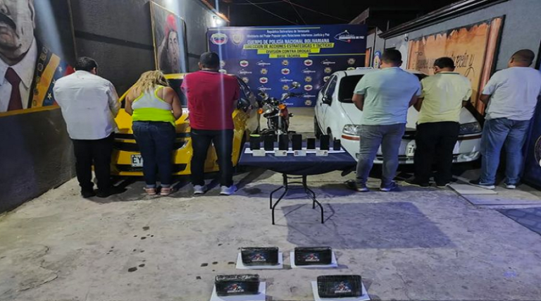 DAET realiza aprehensión de ocho personas con estupefacientes en Táchira