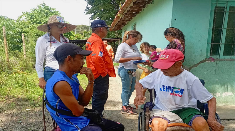 Atendieron a familias vulnerables de Playa Grande, Mérida