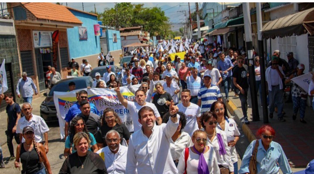 Carlos Prosperi desde el estado Aragua reafirmó que su compromiso es con los venezolanos