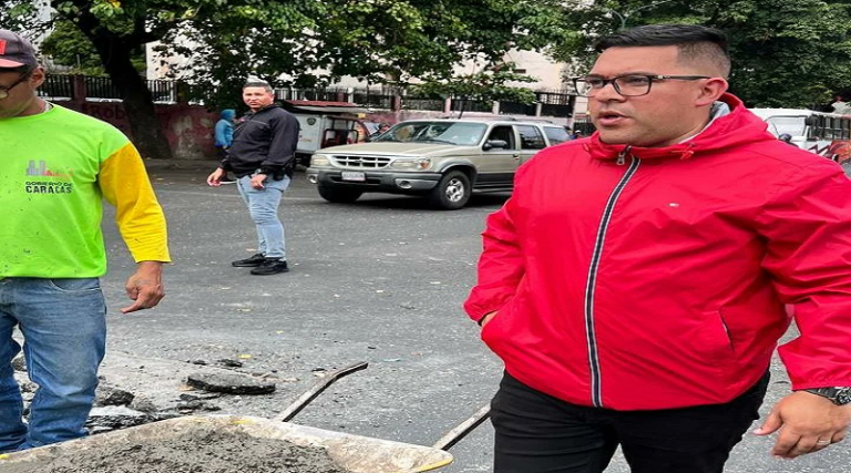 GDC supervisó trabajos de rehabilitación en avenida Intercomunal del Valle