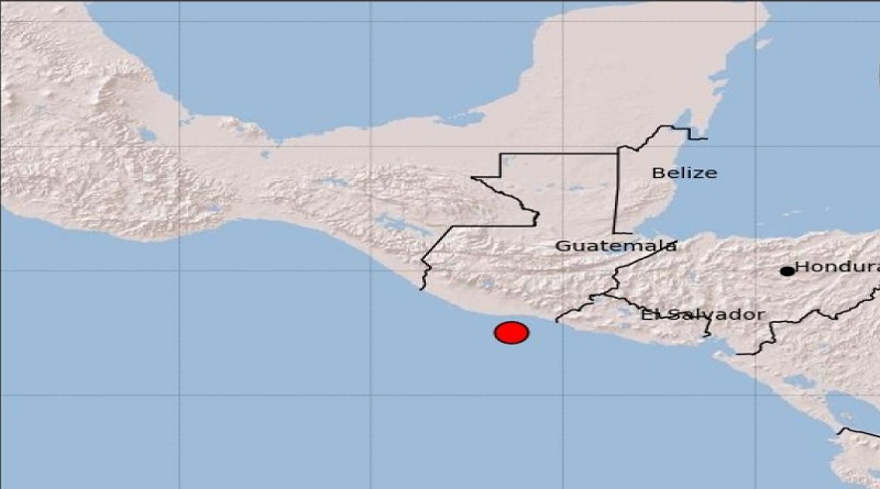 Choques de placas tectónicas en el océano pacífico sacuden a Guatemala y El Salvador