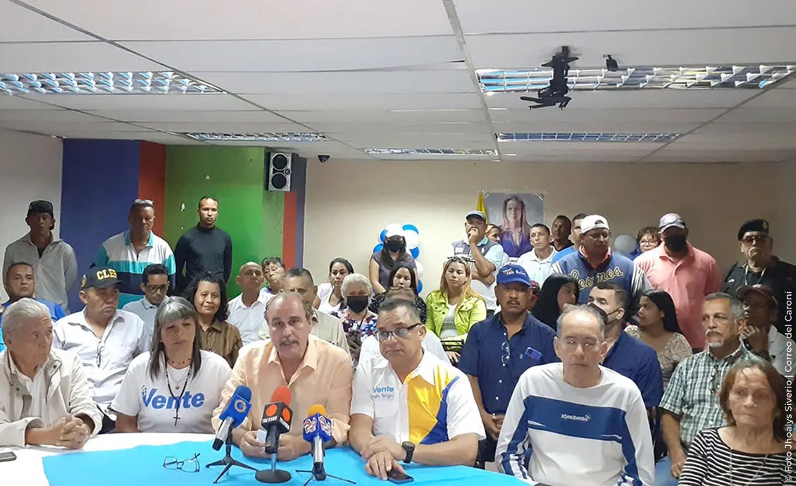 Vente Venezuela organizó detalles de la gira de María Corina Machado en Bolívar