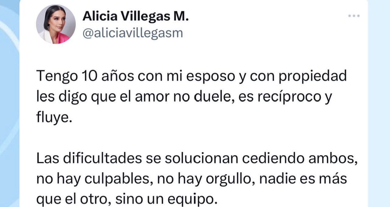 Doctora Alicia Villegas: El amor no duele, es recíproco y fluye