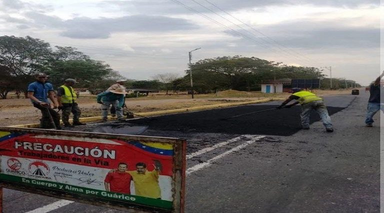 Continúan la consolidación de las políticas de mantenimiento vial en Guárico
