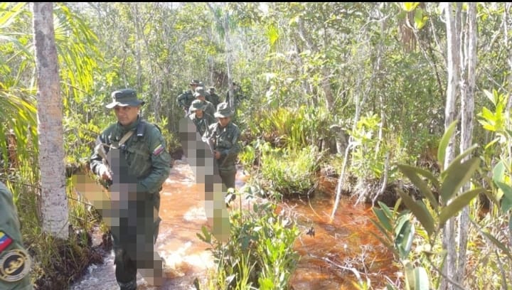 Fanb destruyó equipos usados para minería ilegal en Amazonas