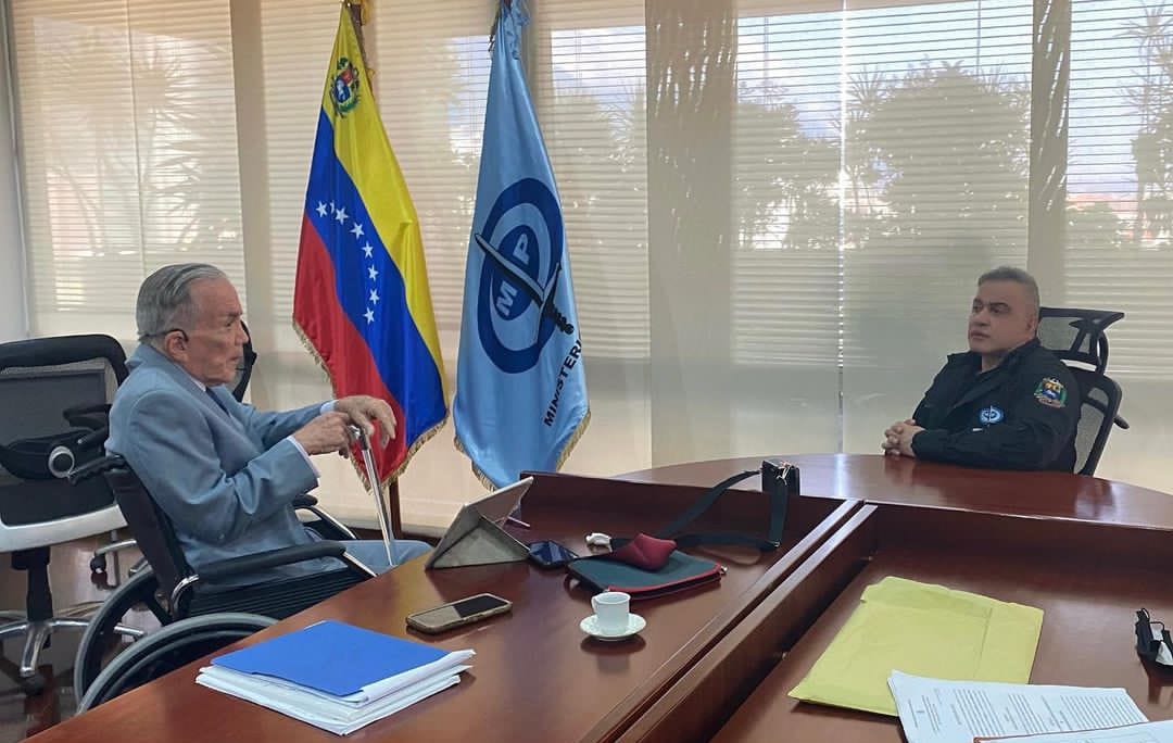 Fiscal general recibió al animador Gilberto Correa para informarle de los avances de su denuncia contra Mariana Gianmarco