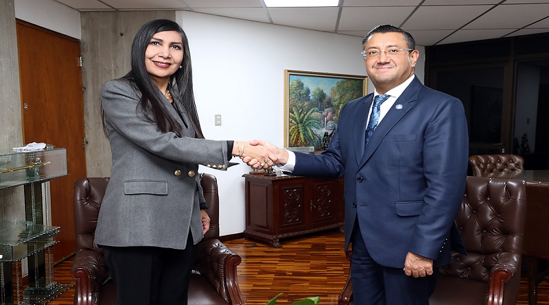 Presidenta del TSJ se reunió con su homólogo de la Corte Nacional de Justicia de Ecuador