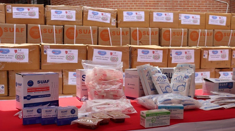 Entregaron más 28 mil insumos médicos a hospitales en La Guaira