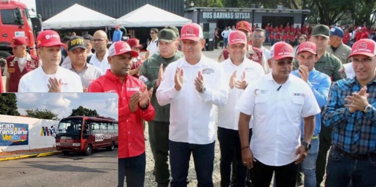 ¡Más movilidad para el pueblo! Entregaron 82 nuevos autobuses en Barinas