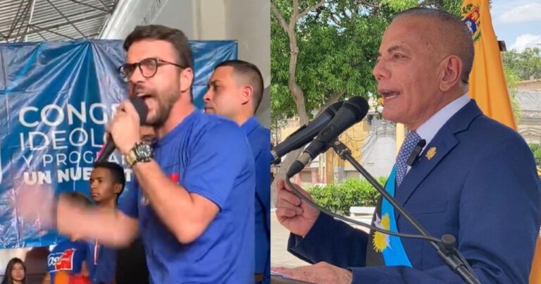 ¡No están muy contentos que se diga! Un grupo de jóvenes anunció la candidatura Presidencial de Manuel Rosales, pero no se levantaron de sus sillas (+Video)