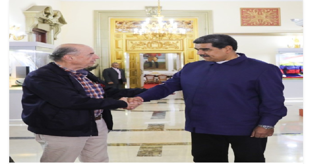 El Pdte. Nicolás Maduro se reunió con el canciller colombiano Álvaro Leyva Durán