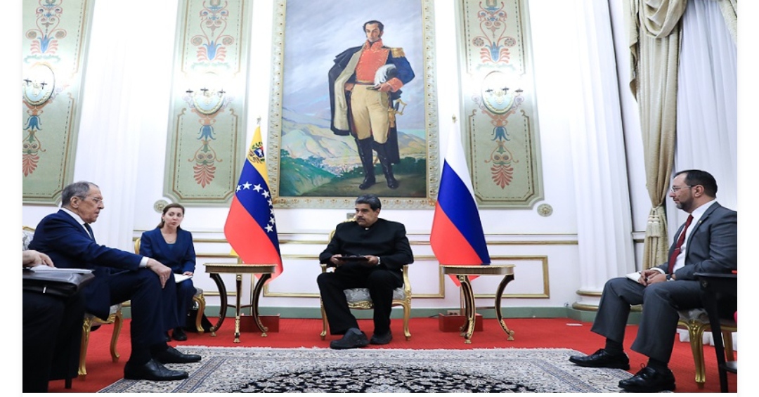Presidente Nicolás Maduro sostuvo una reunión de trabajo con el Canciller de Rusia