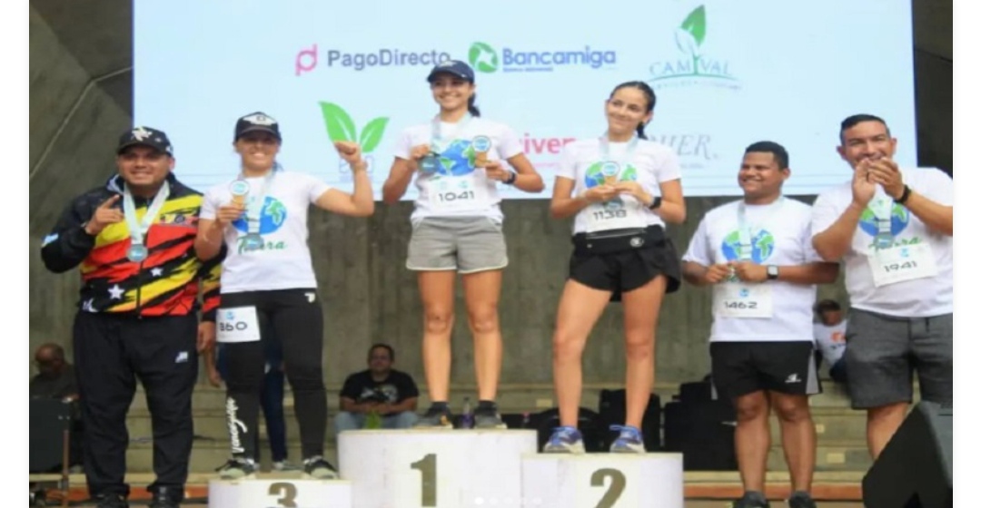 Whinton Palma logró la victoria en la Carrera Por La Tierra