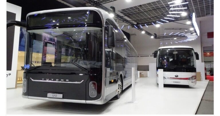 Yutong presentó nueva tecnología para electrificación del transporte público