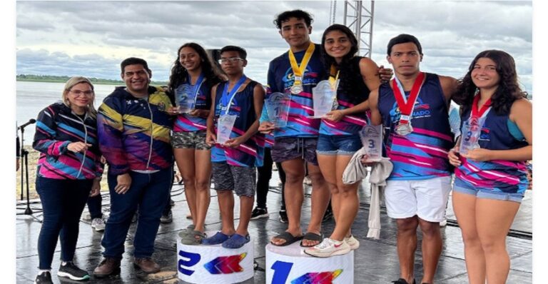 Dupla guayanesa ganó Paso a Nado de los ríos Orinoco y Caroní