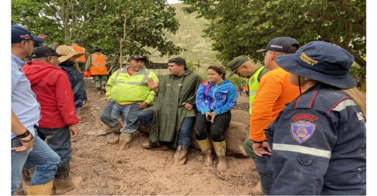 Desplegaron operativo para atender a las familias afectadas por las lluvias en Mérida