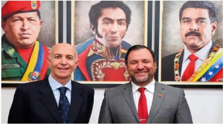 Venezuela e Italia revisaron la agenda de trabajo común para potenciar las relaciones