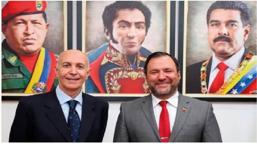 Venezuela e Italia revisaron la agenda de trabajo común para potenciar las relaciones