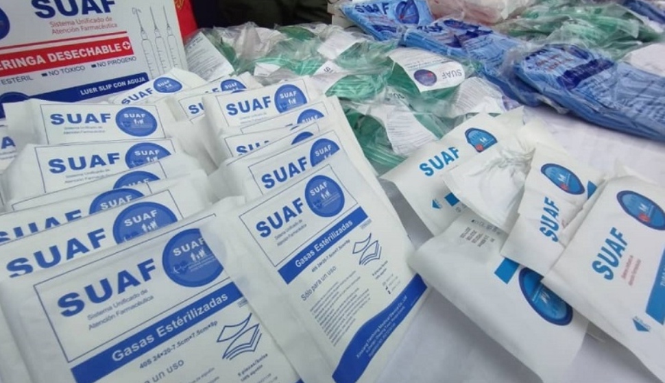 Distribuyeron más de 190 mil insumos médicos en la Guaira