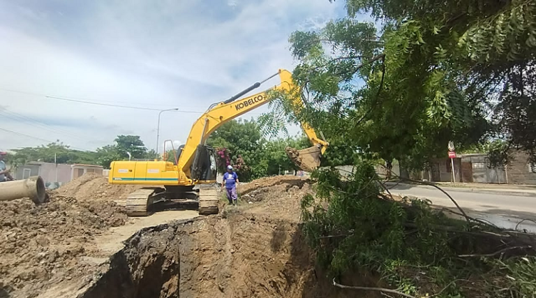 Sustituyeron colector de agua pluvial en la comunidad Las Américas en el estado Lara