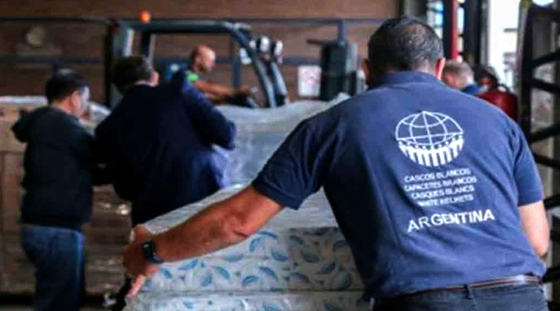 Argentina envió donación a Vanuatu tras desastres naturales