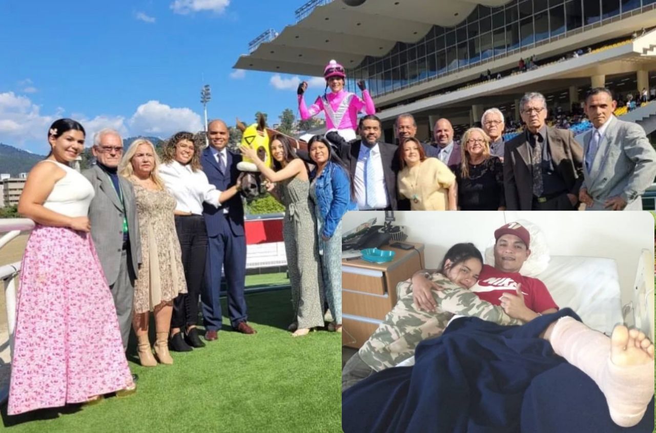 ¡Es un milagro de Dios! 5 años fuera de los hipódromos, casi pierde una pierna, se recuperó, regresó, y hoy ganó una carrera en “La Rinconada”