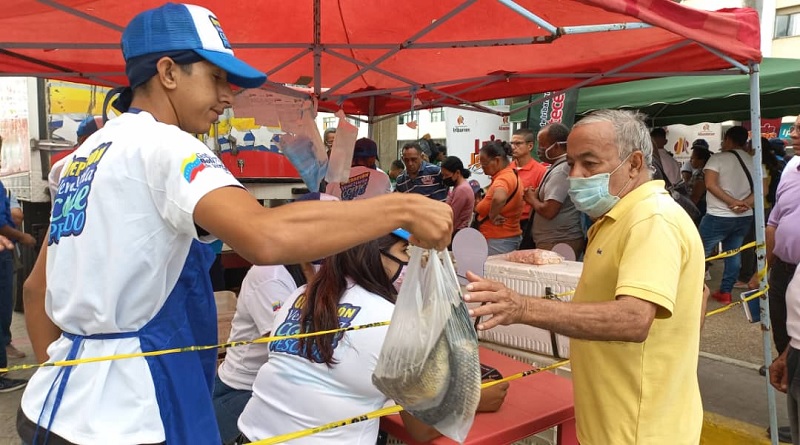 Operación Venezuela Come Pescado llegó con más de 4 toneladas a Barquisimeto