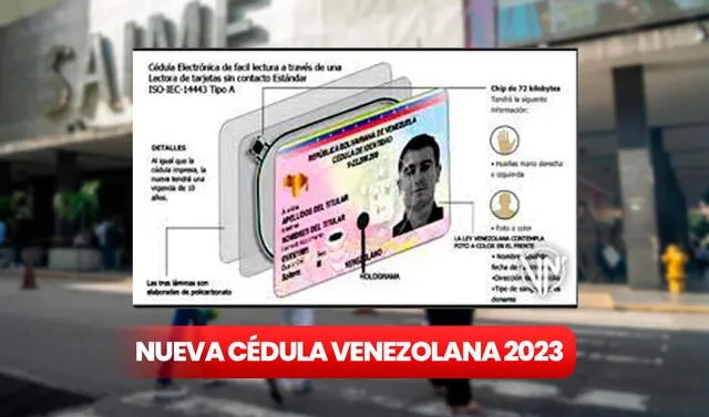 ¡Atención! El director del Saime, Gustavo Vizcaíno, dio a conocer diversos detalles sobre la nueva cédula venezolana