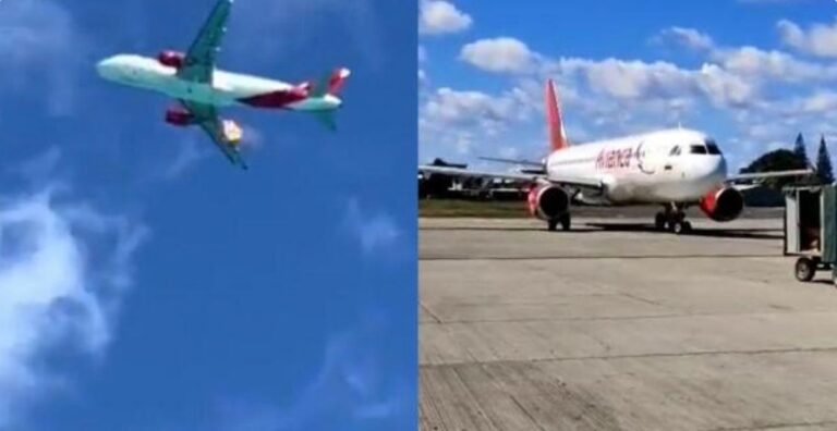 Avión que volaba de San Andrés a Bogotá aterrizó de emergencia
