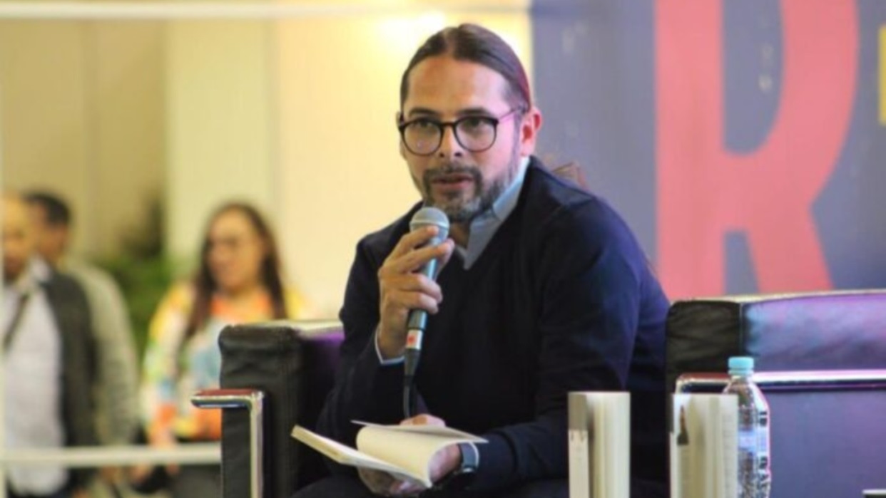 Freddy Ñáñez presentó su libro “Casa Ajena” en la Filbo 2023