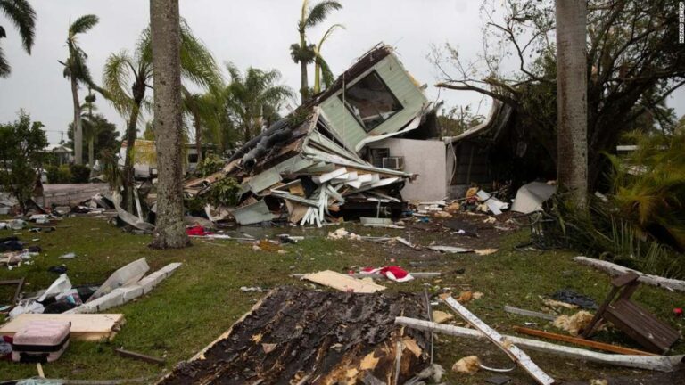 Joe Biden declaró desastre en Florida por tormentas y tornados