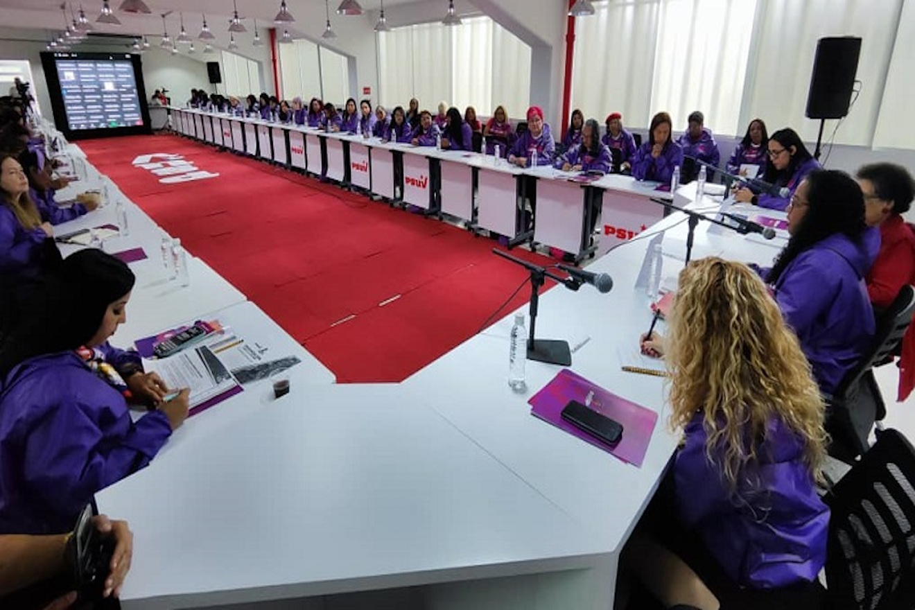 Ministra Diva Guzmán instaló vicepresidencia de Mujeres del Psuv