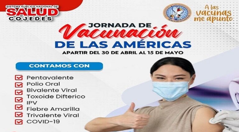Estiman aplicar 14 mil 700 vacunas en Cojedes