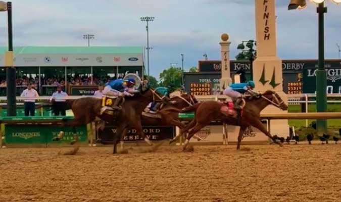 Javier Castellano y Gustavo Delgado ganaron el Kentucky Derby con Mage