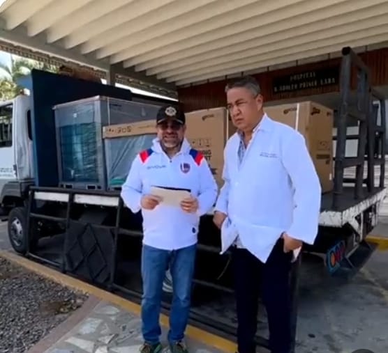 ¡Misión cumplida! Lacava entregó 138 toneladas de aire acondicionado para climatizar el Hospital Adolfo Prince Lara, Puerto Cabello
