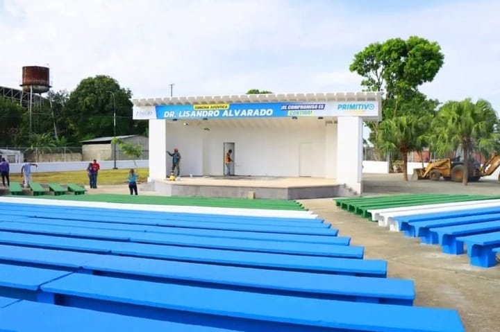 Grandes avances en los trabajos de Rehabilitación de la Concha Acústica Dr. Lisandro Alvarado, en Portuguesa