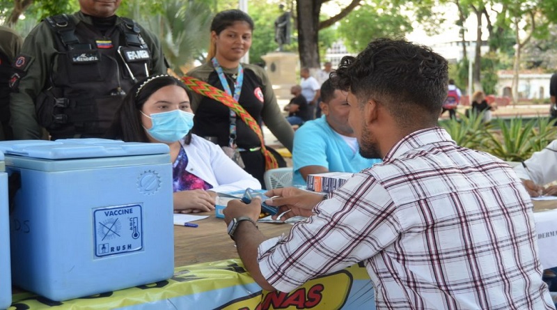 Más de 200 personas fueron atendidas con una jornada de vacunación en Altagracia de Orituco