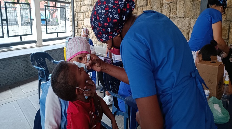 Activaron jornada especial de vacunación de las Américas en el municipio Sucre