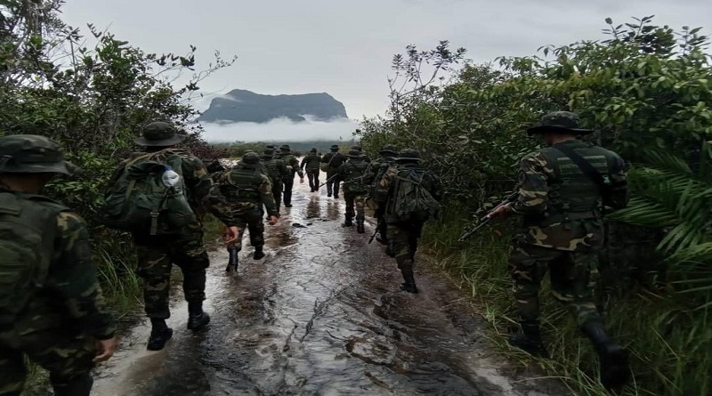 FANB desplegó funcionarios para conservar el orden ambiental del Parque Nacional Yapacana