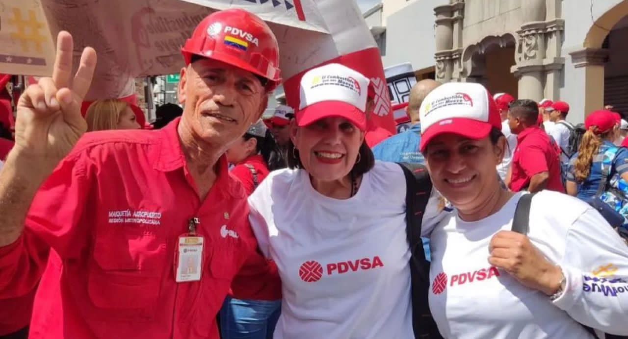 Fuerza trabajadora de PDVSA salió a marchar este 1ero de mayo en conmemoración del Día Internacional del Trabajador