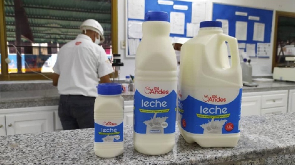 Lácteos Los Andes impulsa la producción de leche pasteurizada en el país