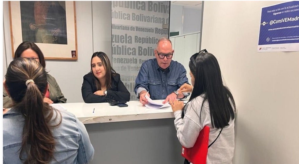 Consulado venezolano en Madrid inició Jornada de Atención Priorizada de Apostillas