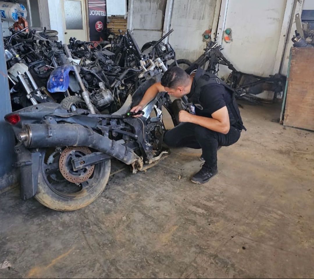 La División de Investigaciones de Hurto de Vehículos supervisa los Centros de Componentes Automotrices Reciclados (Chiveras)