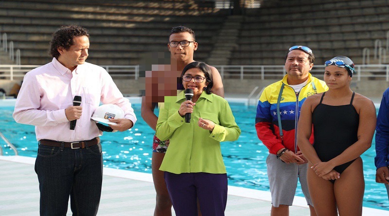 Entregaron totalmente recuperado complejo de piscinas de la UCV